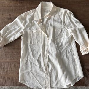 Loft cream colored blouse